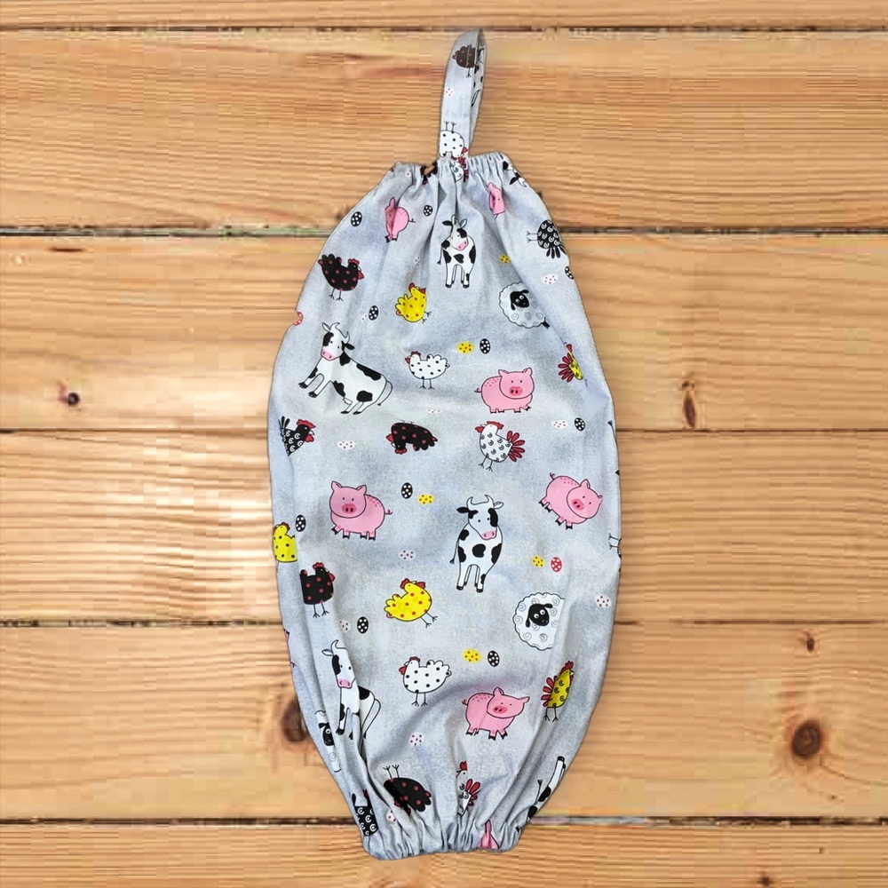 Farm Animals Bag Holder